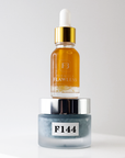 F144 DERMAGLOW EXFOLIANT SCRUB WITH BLUE TANSY & NEROLI